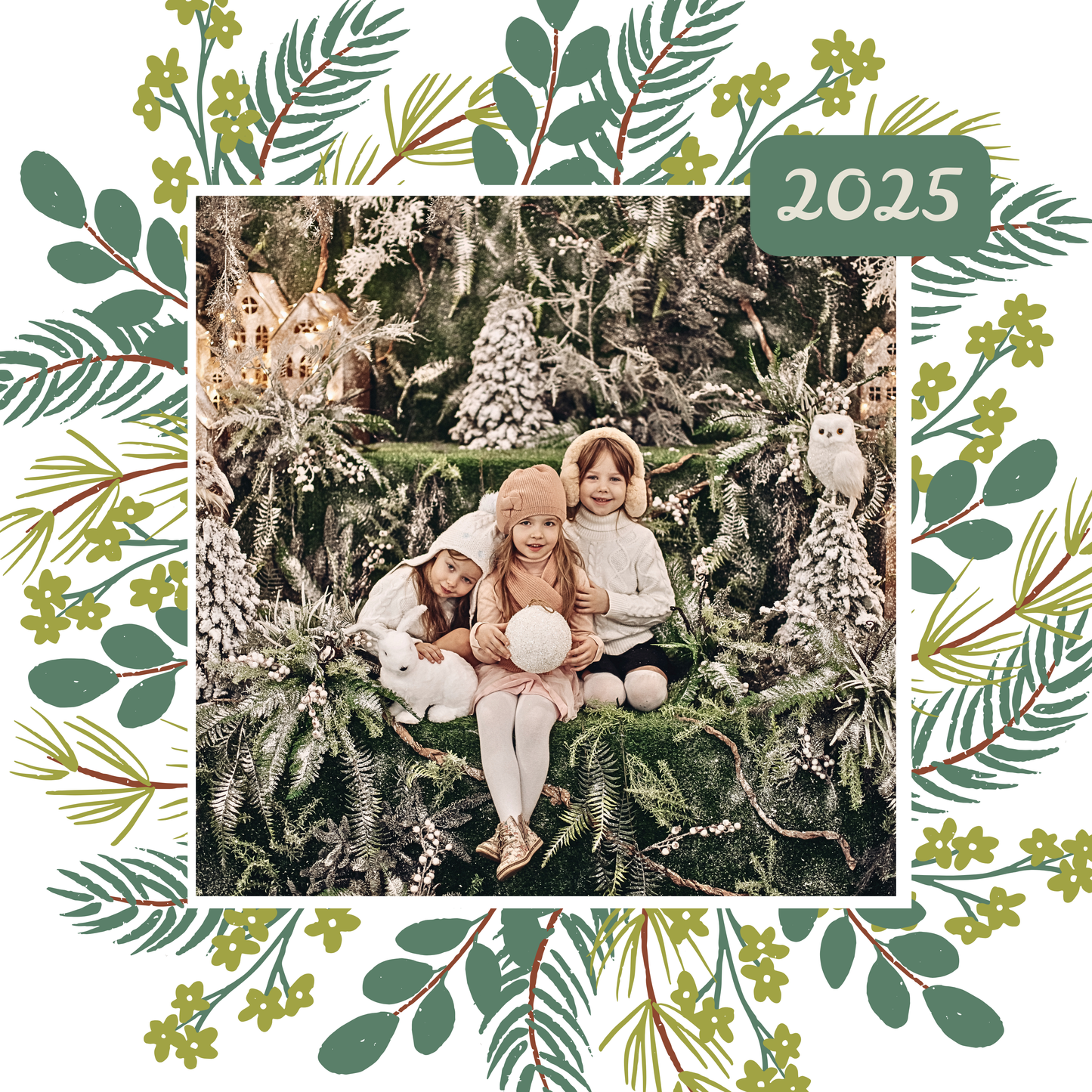 Christmas Card Custom Photo Magnet - Multiple Options
